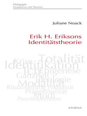 cover image of Erik H. Eriksons Identitätstheorie